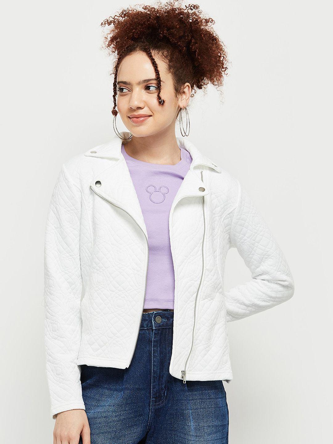 max women windcheater open front jacket