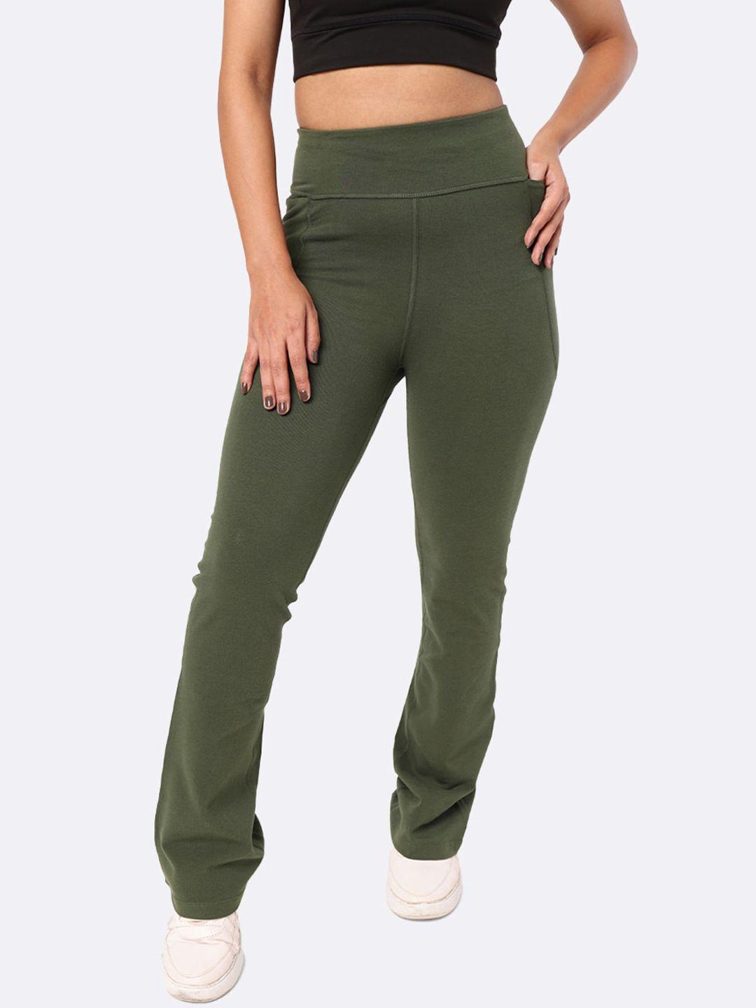 blissclub women high-waisted cottonflo track pants