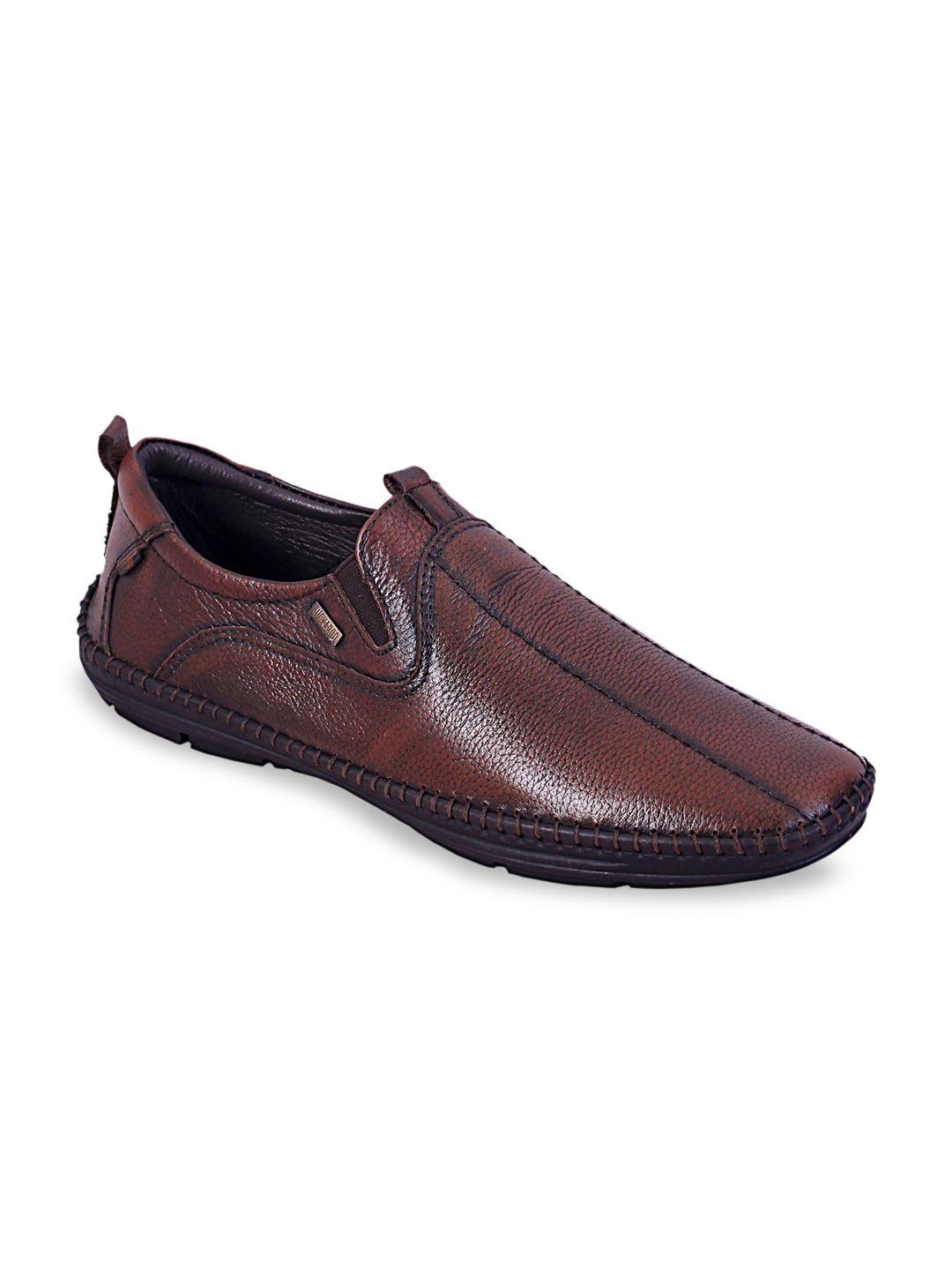 buckaroo men leather loafers