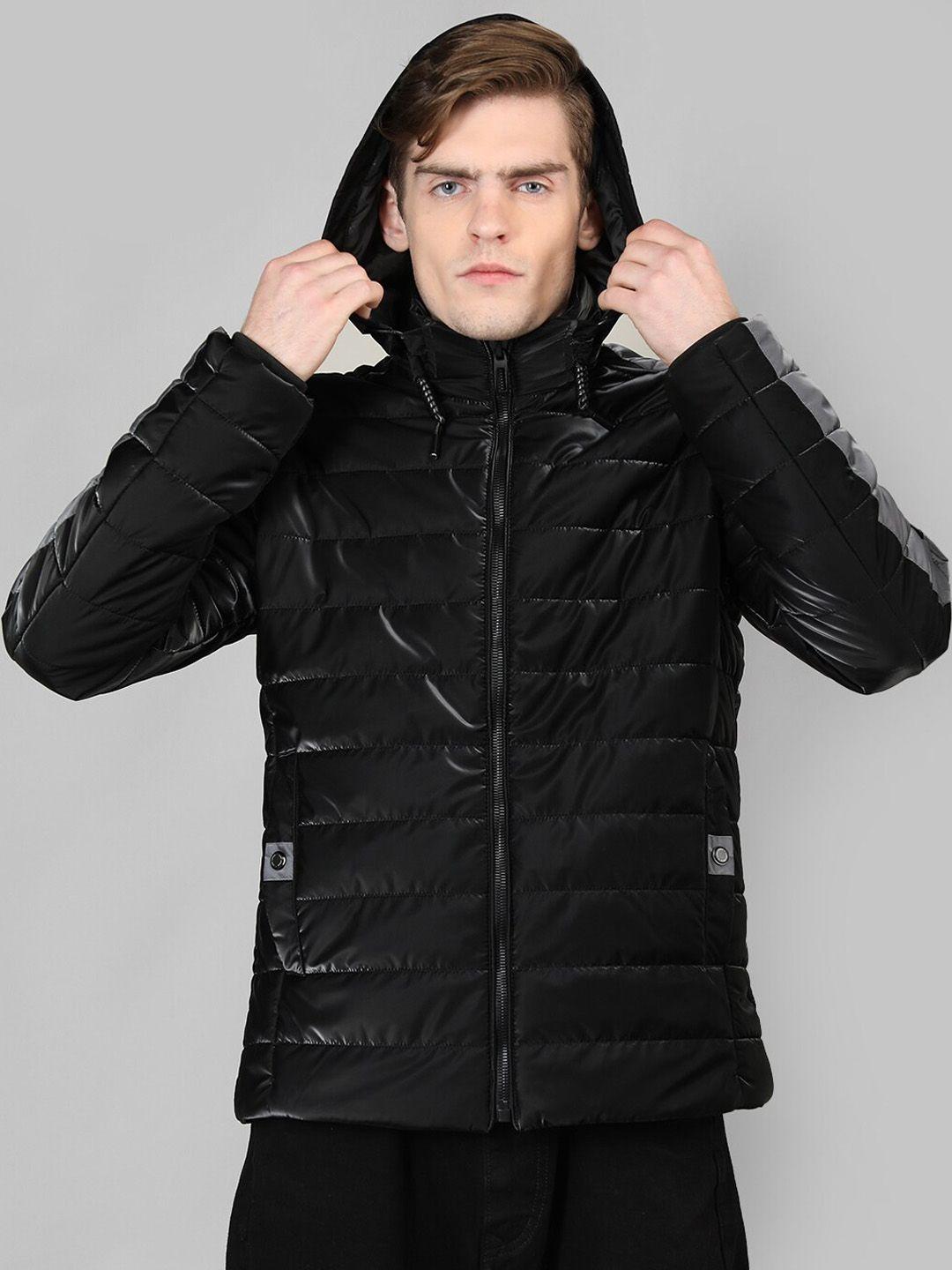 lure urban men polyester outdoor puffer jacket