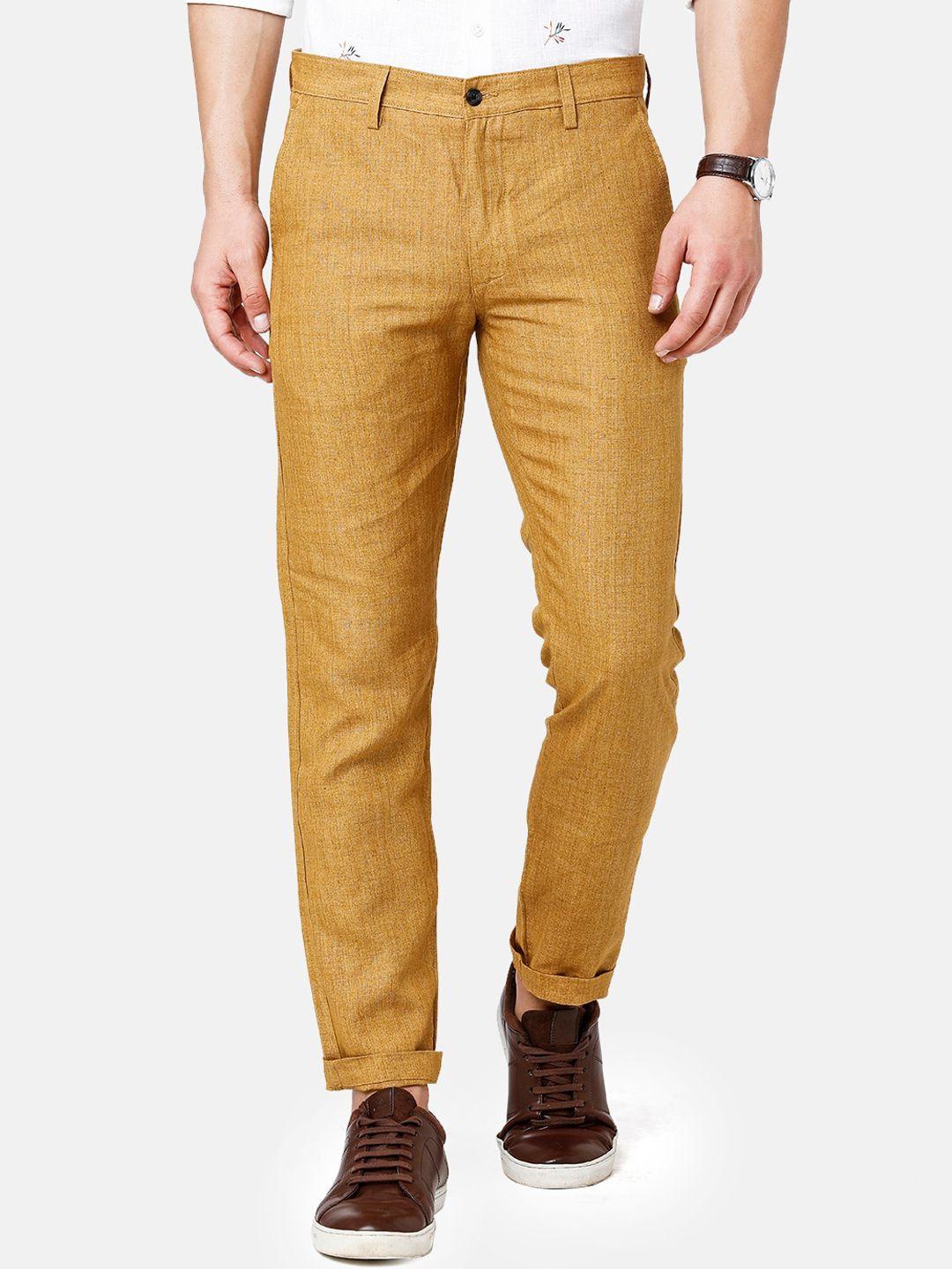 linen club men slim fit chinos slim fit trouser