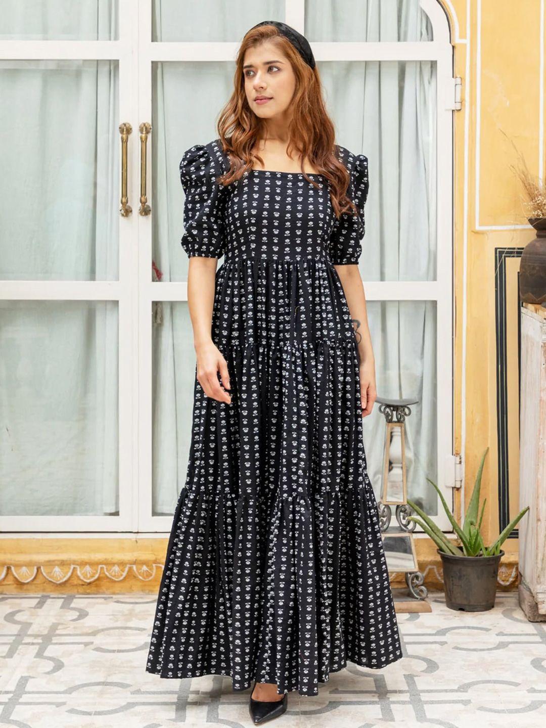 ambraee black maxi maxi dress