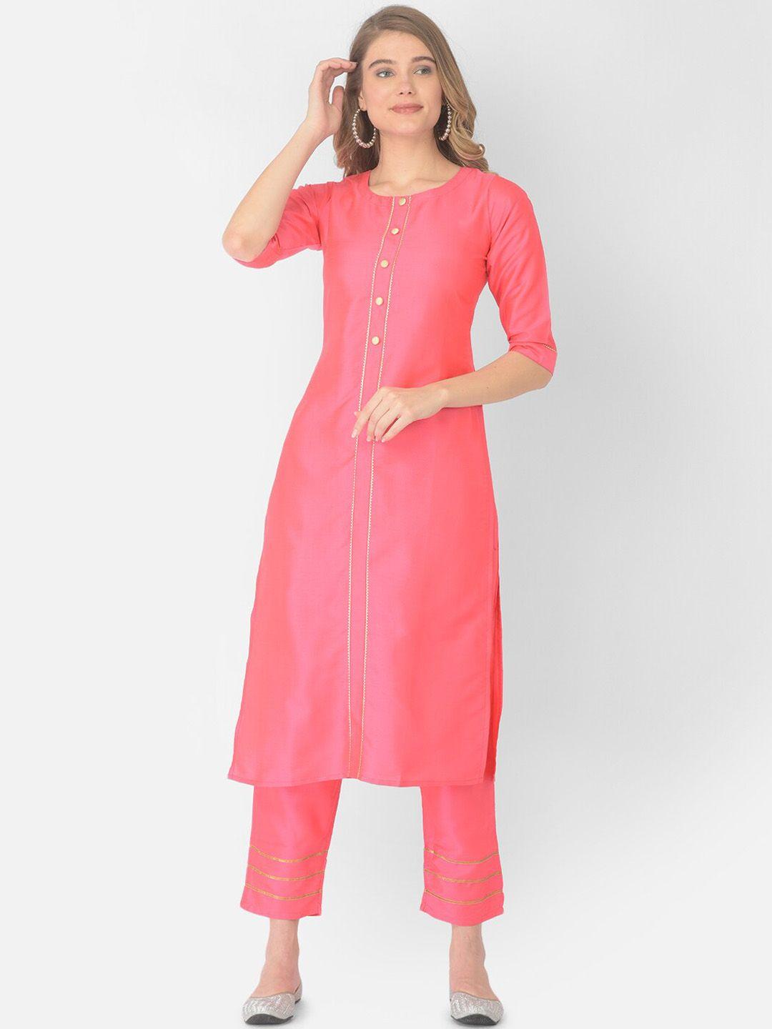 v tradition women gotta patti kurta with trousers