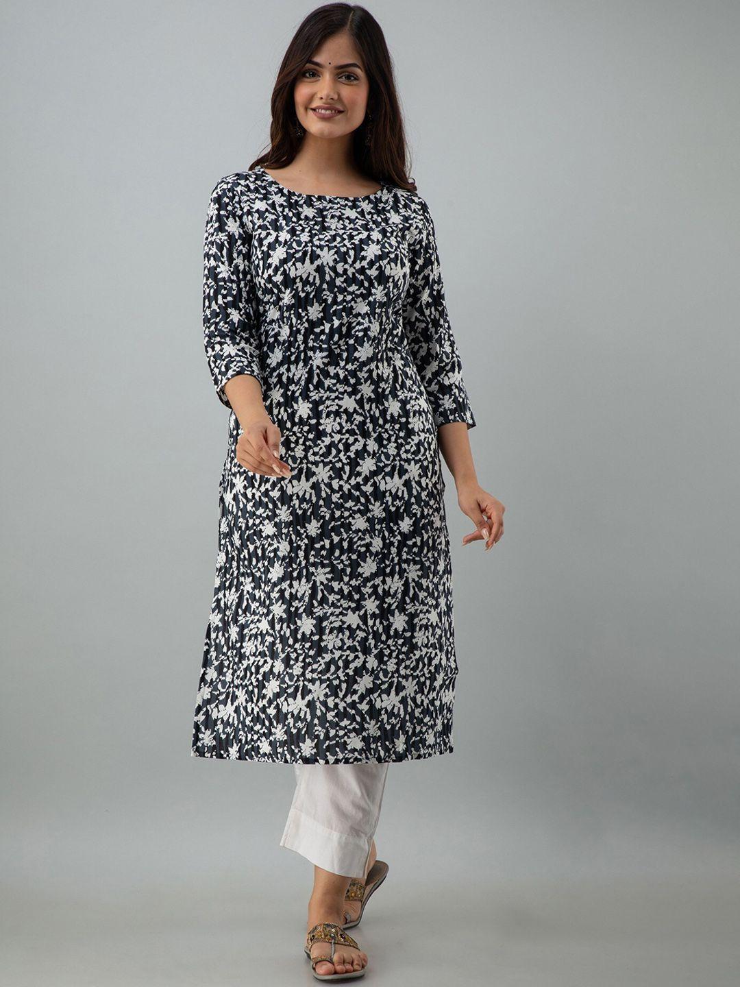 women touch women printed floral kurta