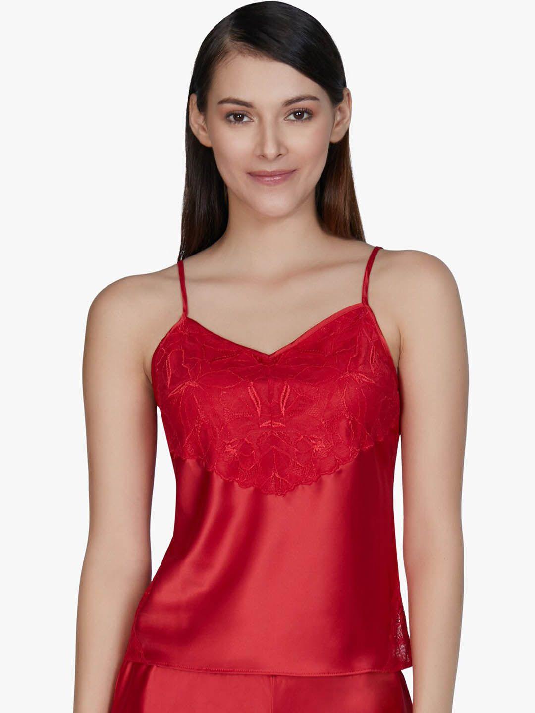 amante high coverage shoulder straps camisole