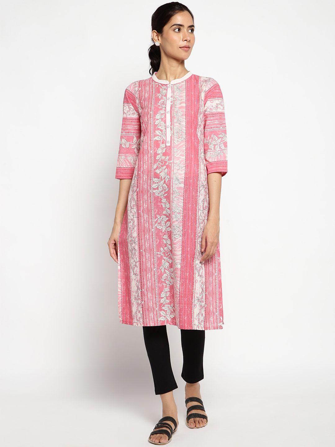 aurelia women cotton printed kurta