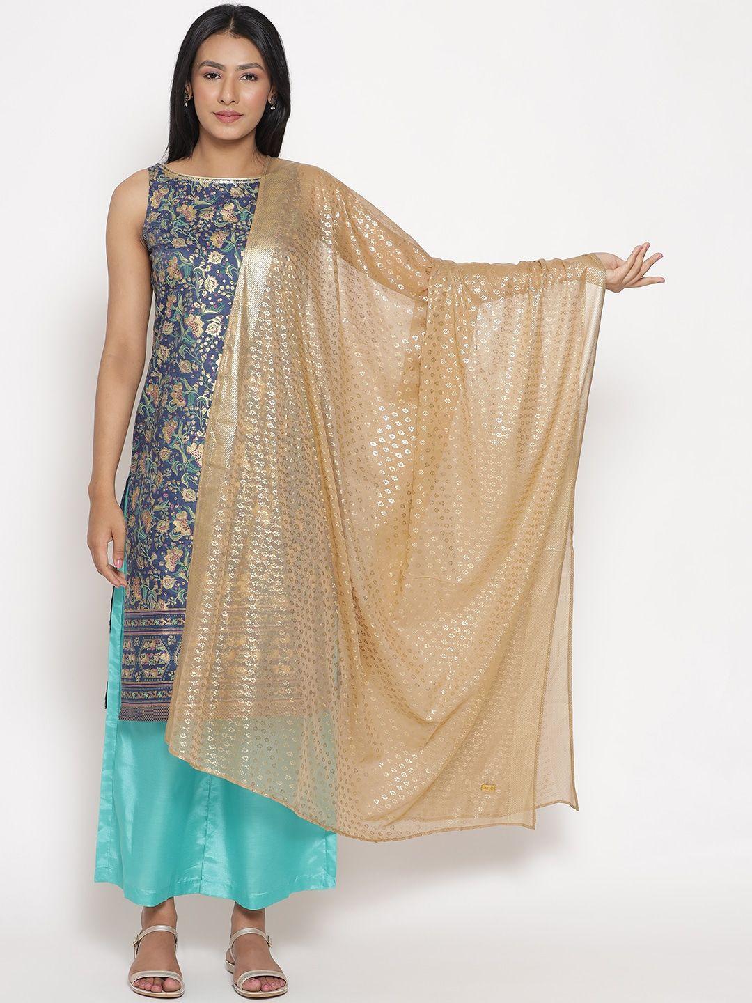 aurelia printed foil print dupatta