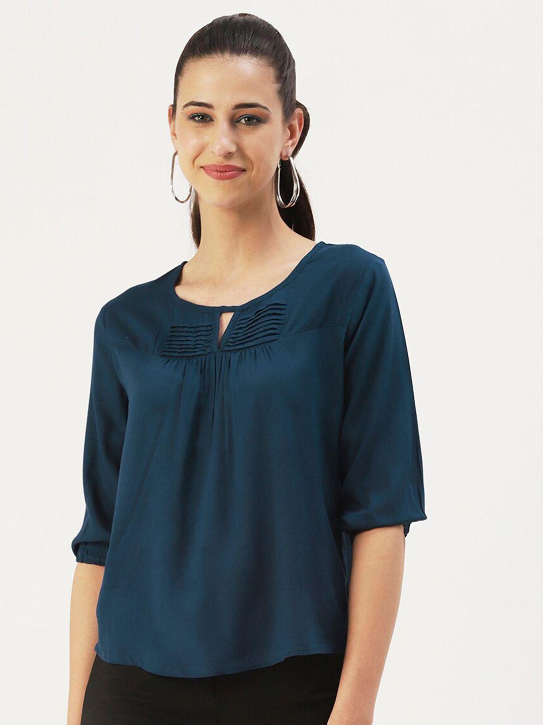 dressberry keyhole neck top