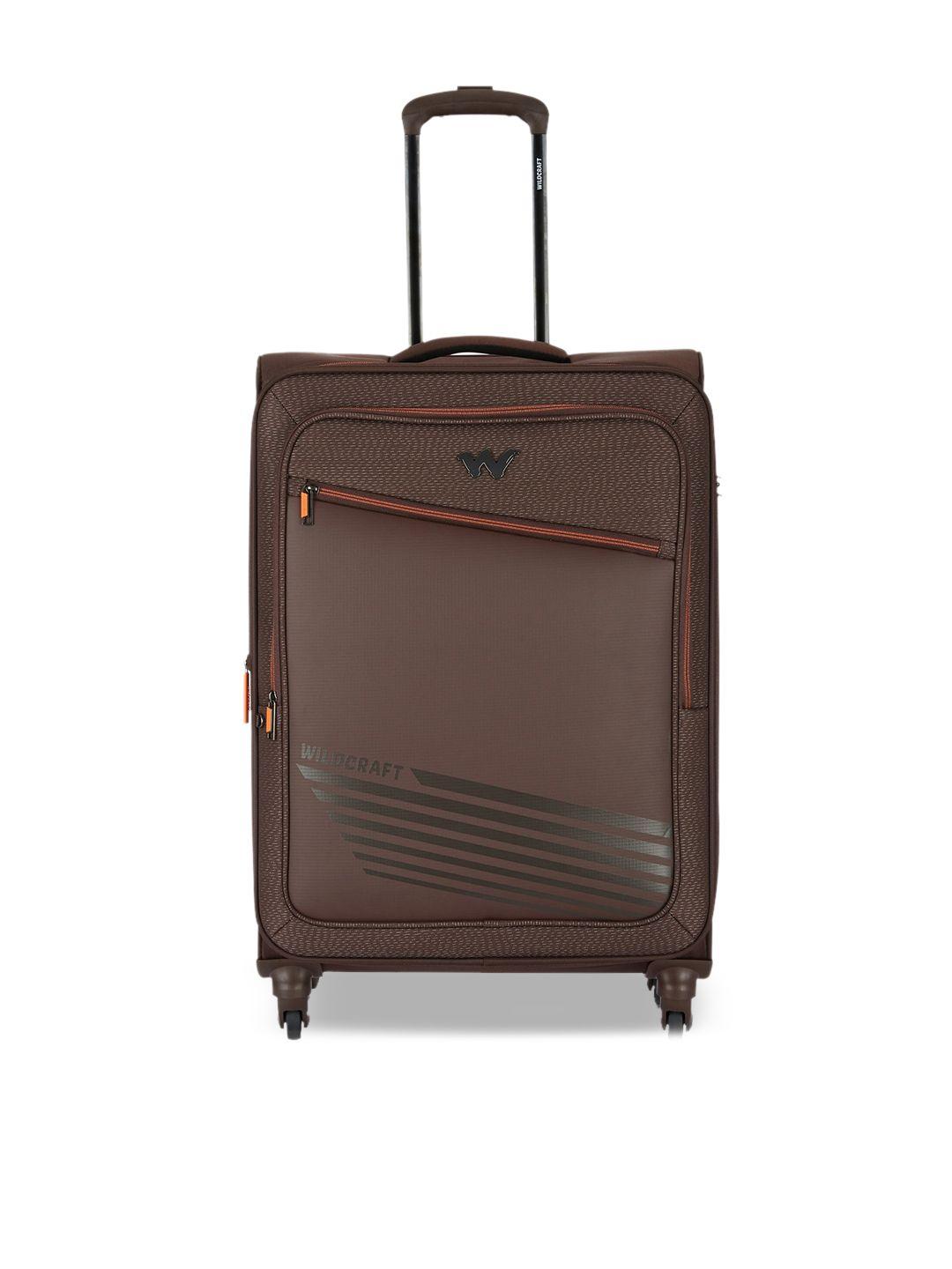 wildcraft textured crux cabin trolley bag