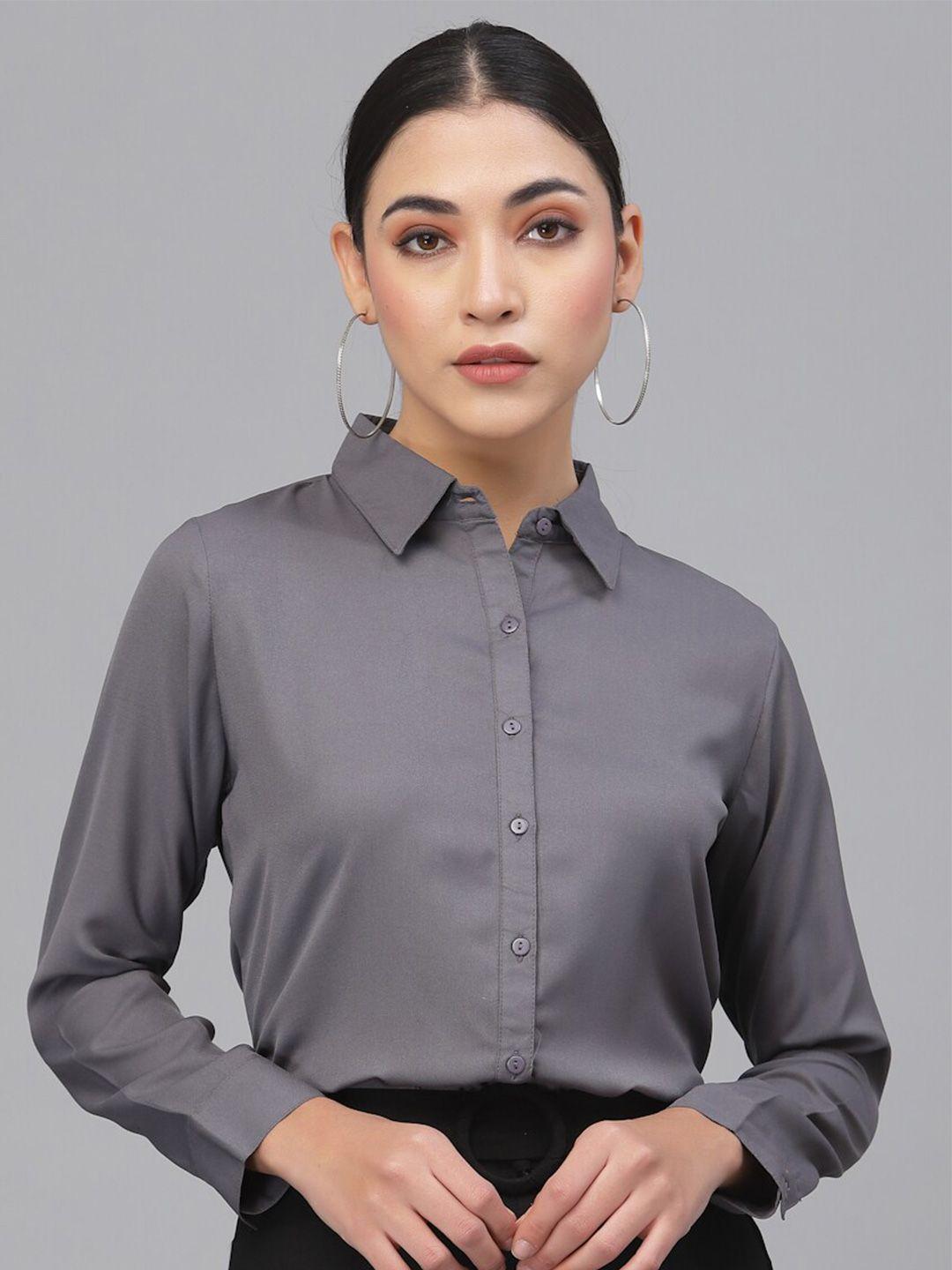 style quotient women regular fit formal shirt