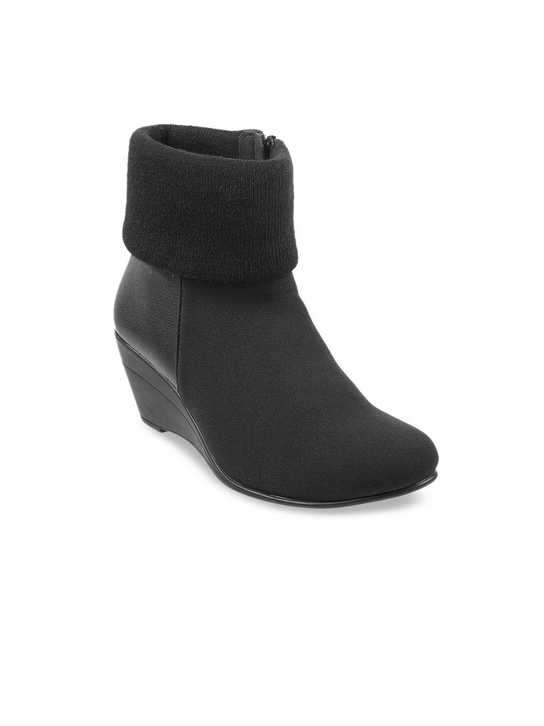 metro black wedge wedge