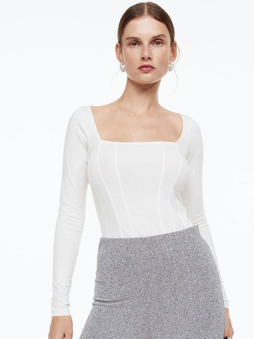 h&m women long-sleeved body