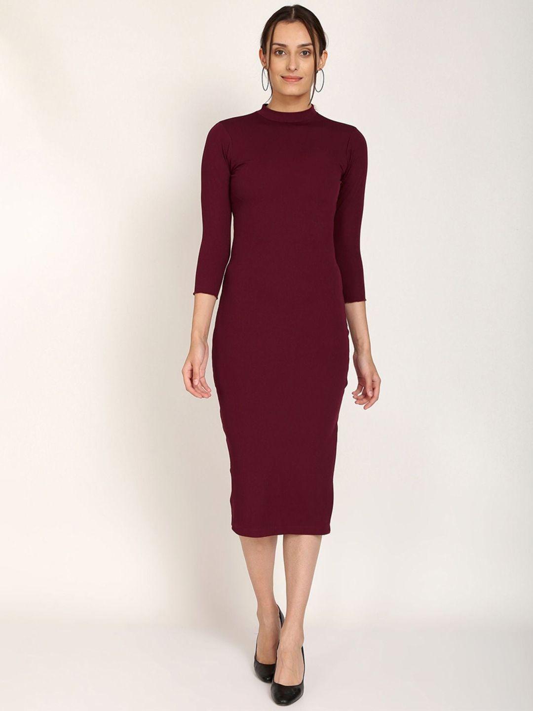 shopping queen bodycon midi dress