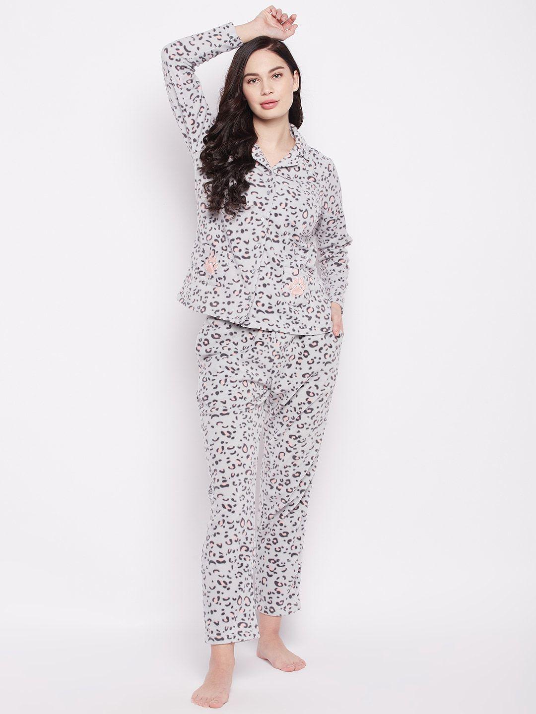 madame m secret women printed night suit