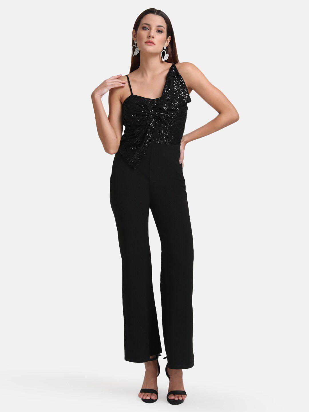 kazo basic jumpsuit with embellished