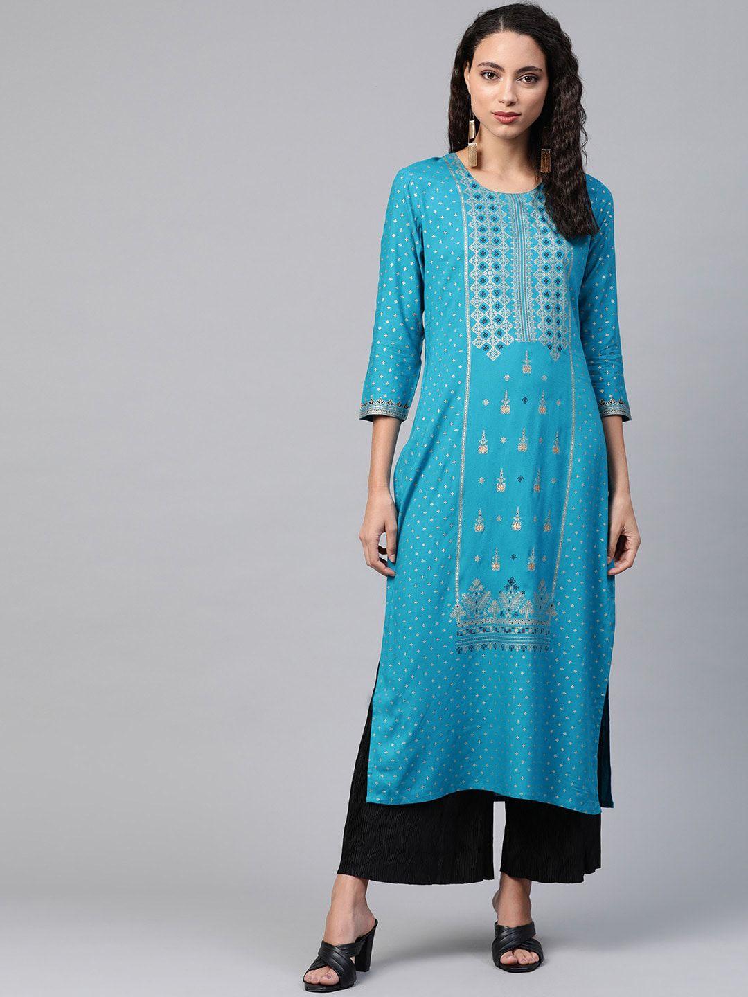 see designs women ethnic motifs printed cotton kurta