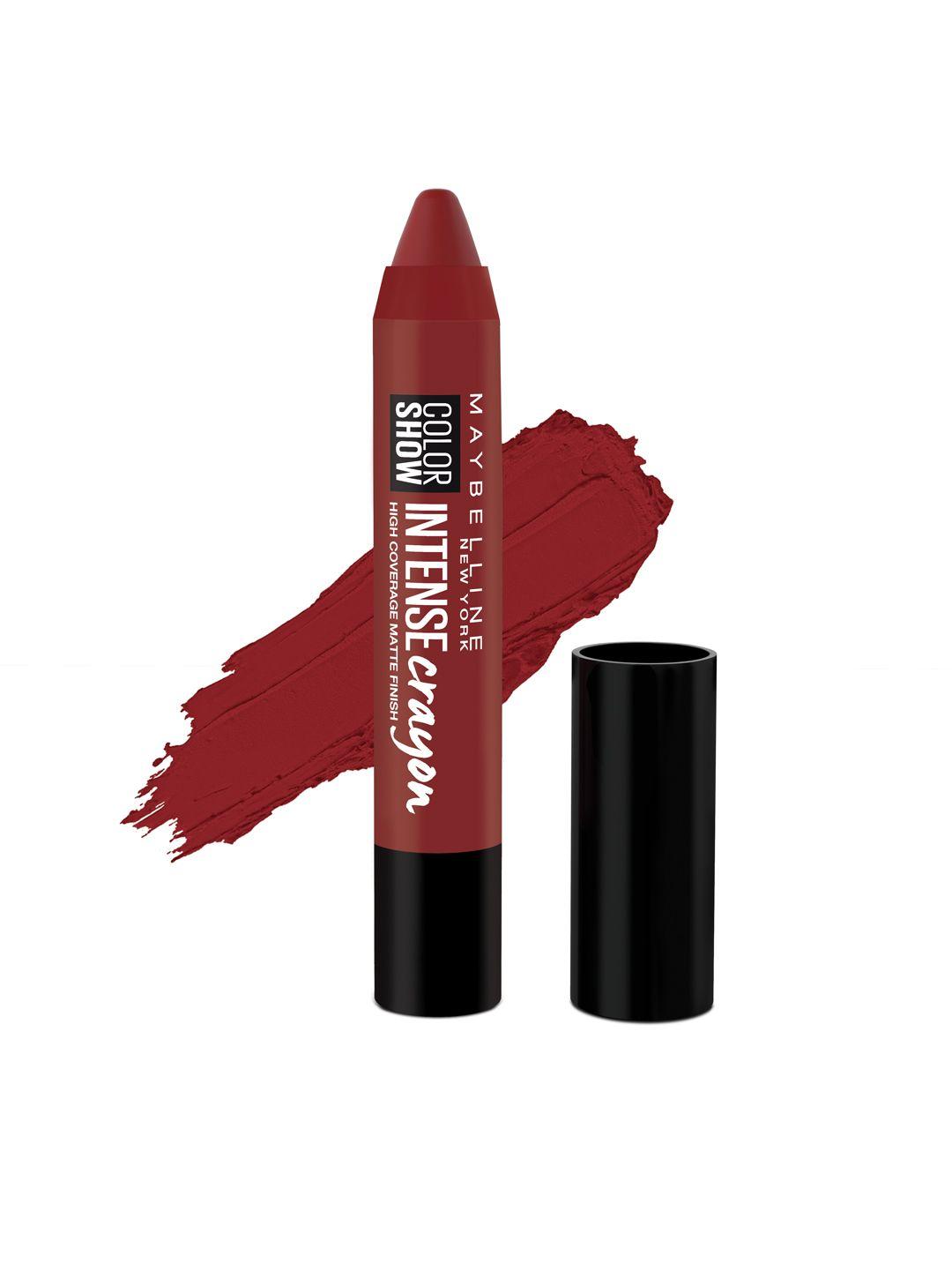 maybelline new york color show intense crayon lipstick - magnetic maroon