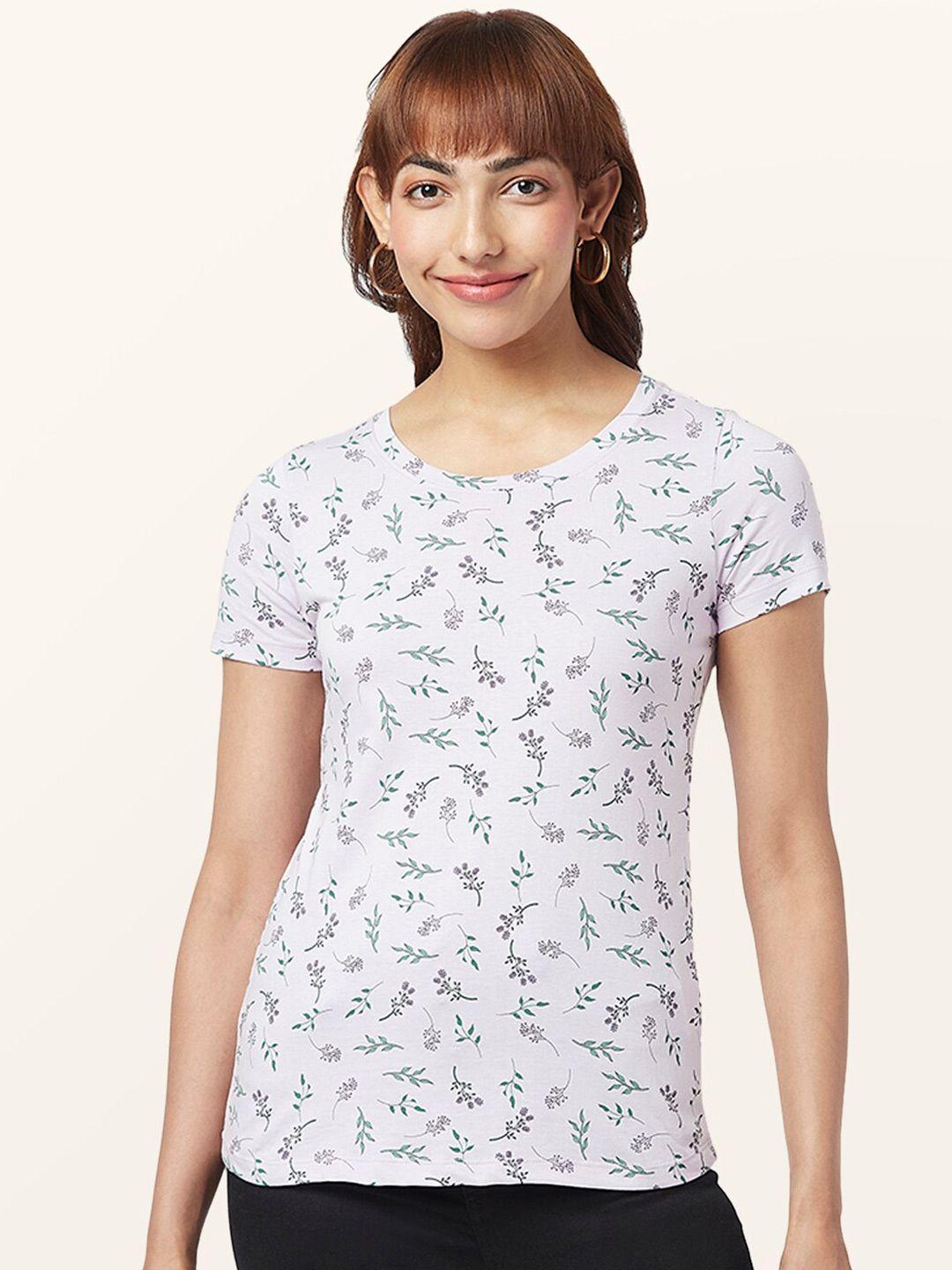 honey by pantaloons women printed cotton t-shirt