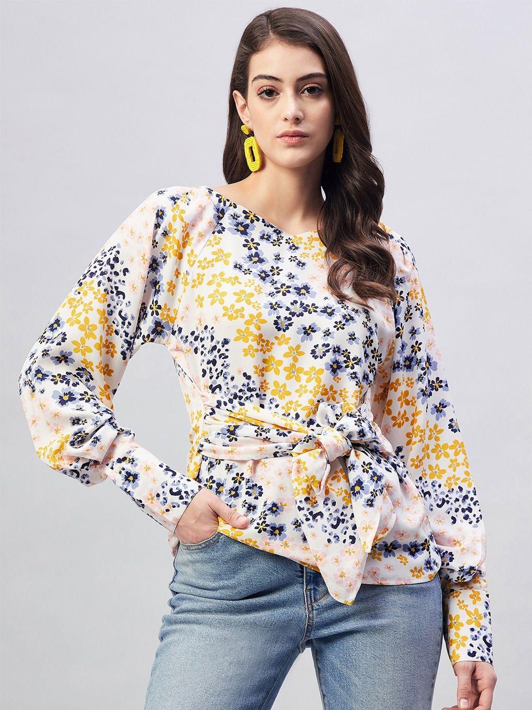 rare floral print top