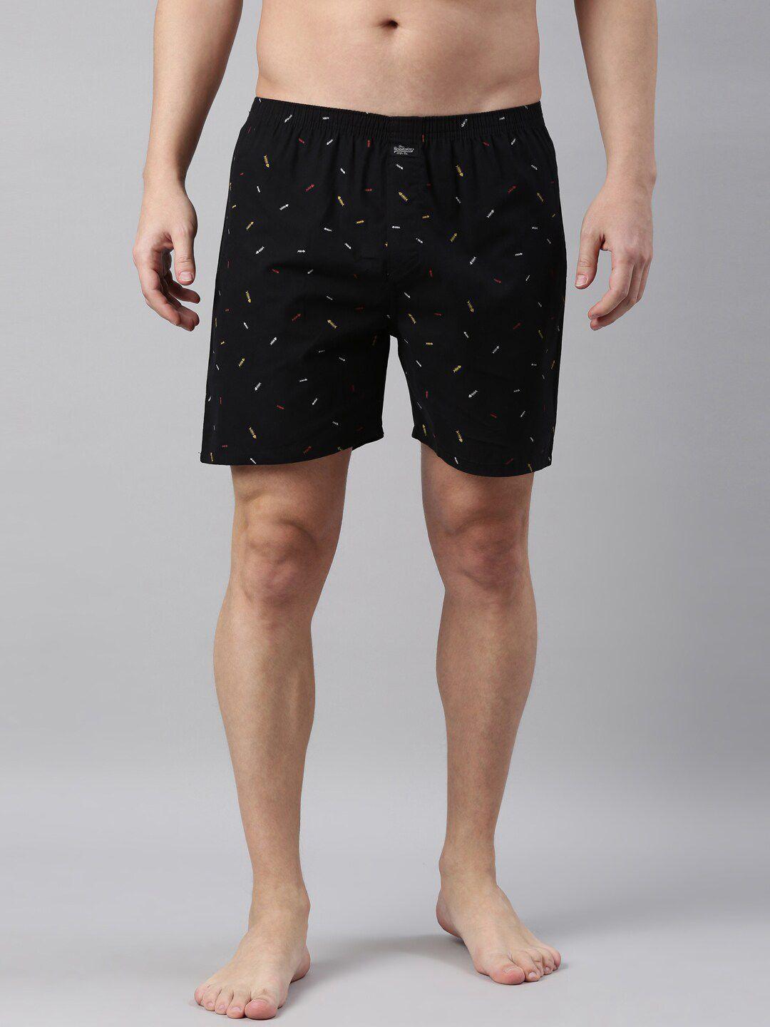 roadster men printed pure cotton boxer