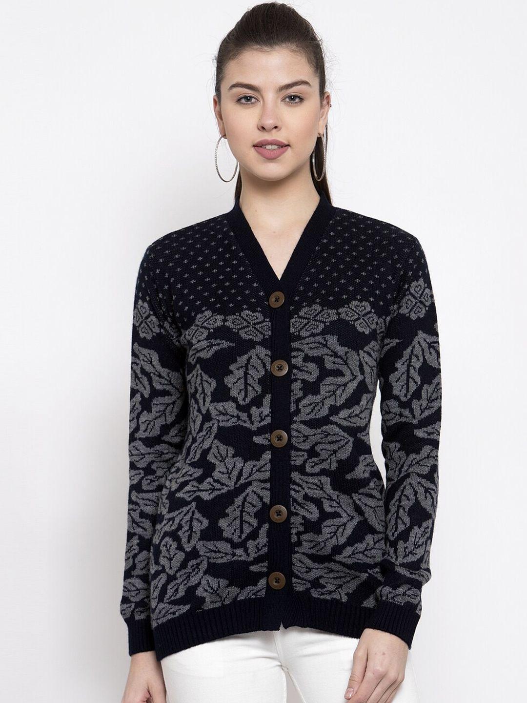 kalt women floral printed cardigan