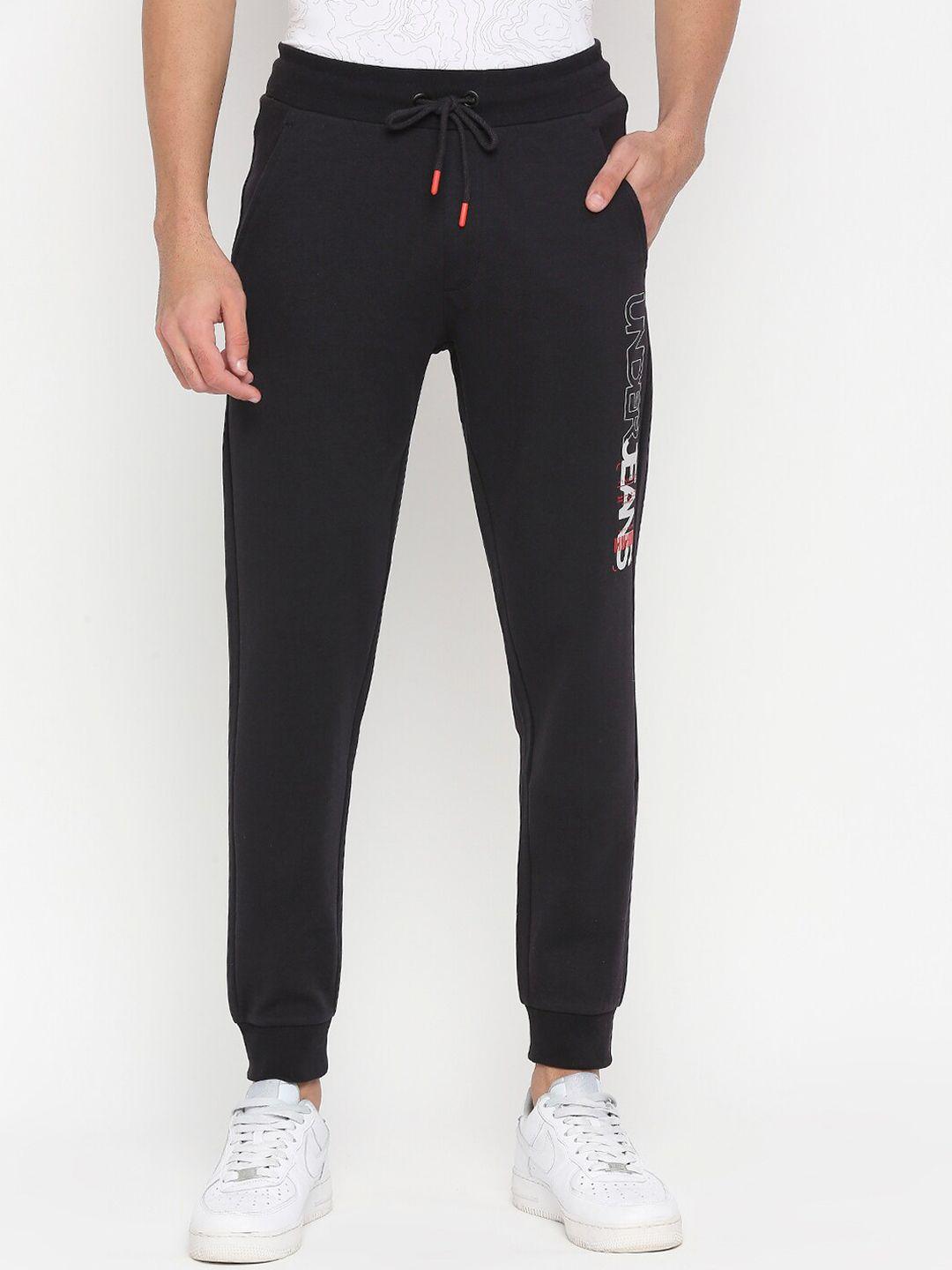 underjeans by spykar men cotton track pants