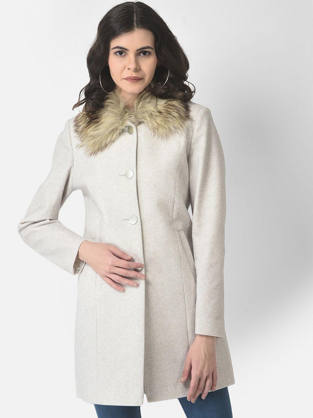 crimsoune club women double-breasted overcoat