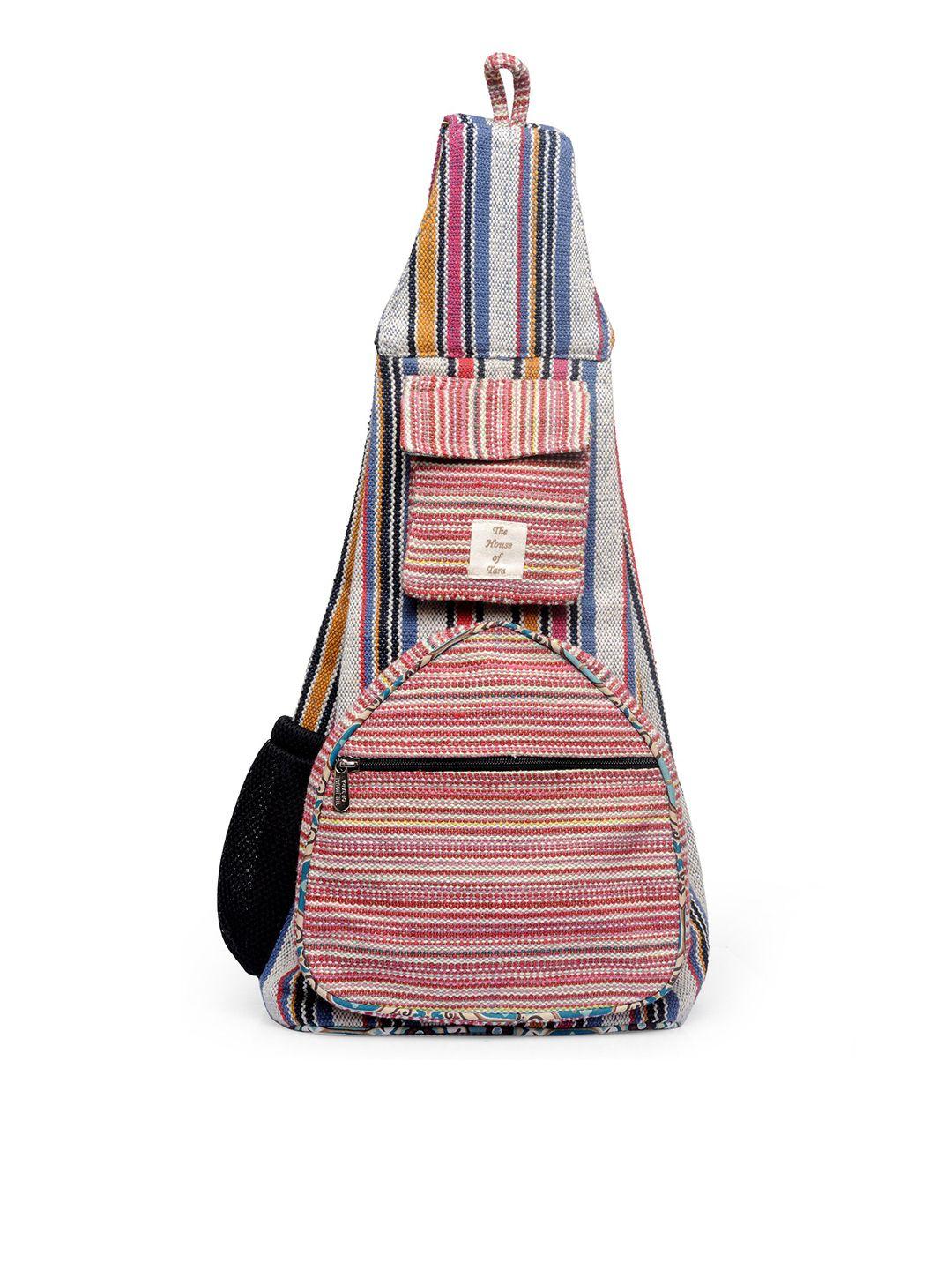 the house of tara fabric textured backpack