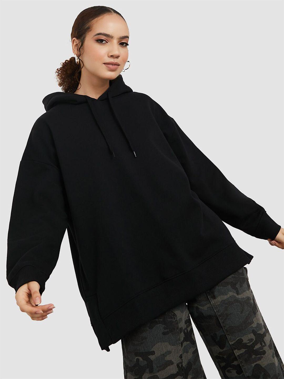 styli women hooded cotton sweatshirt