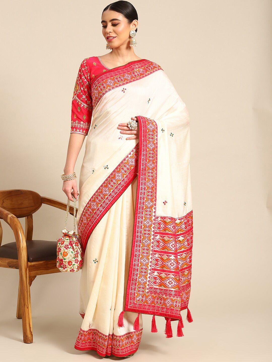 ambuja internationalethnic motifs zari pure silk banarasi saree