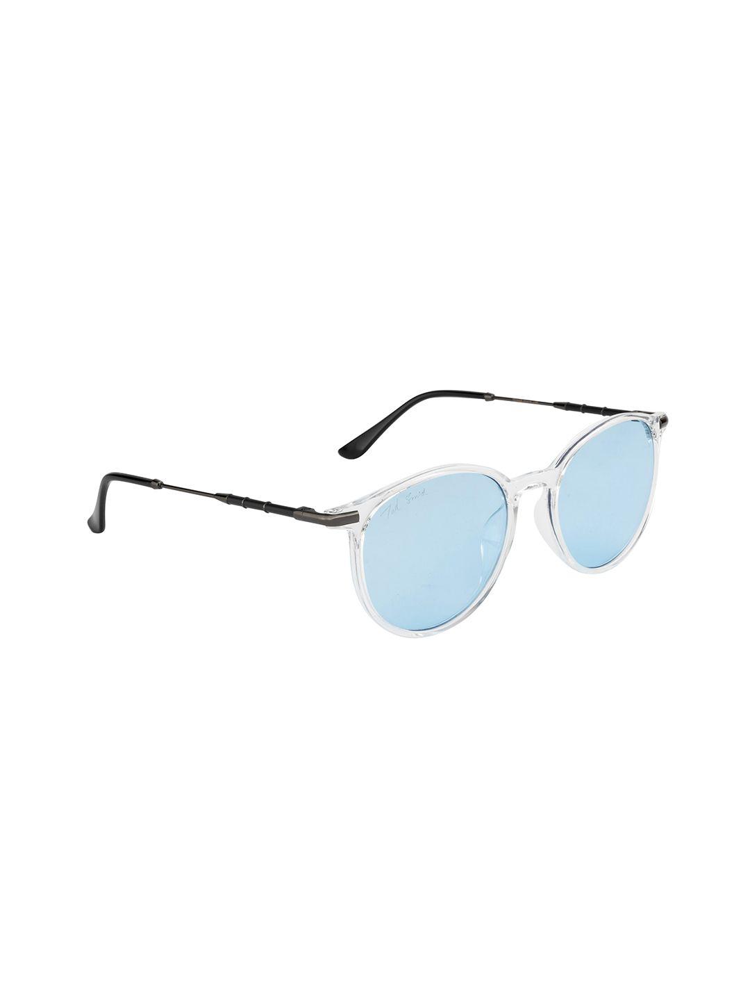 ted smith unisex cateye sunglasses with uv protected lens tss-xmoon_c6-blue