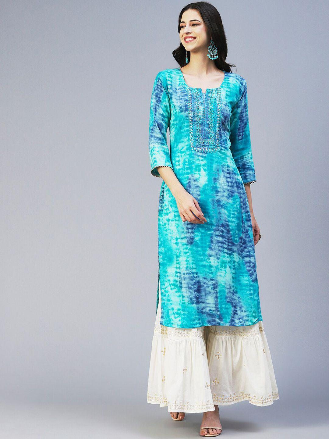 fashor women dyed kurta