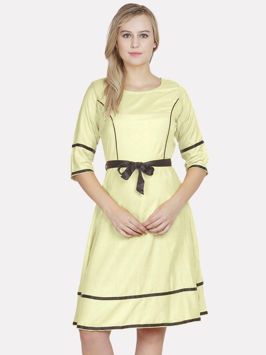 patrorna plus size a-line cotton dress