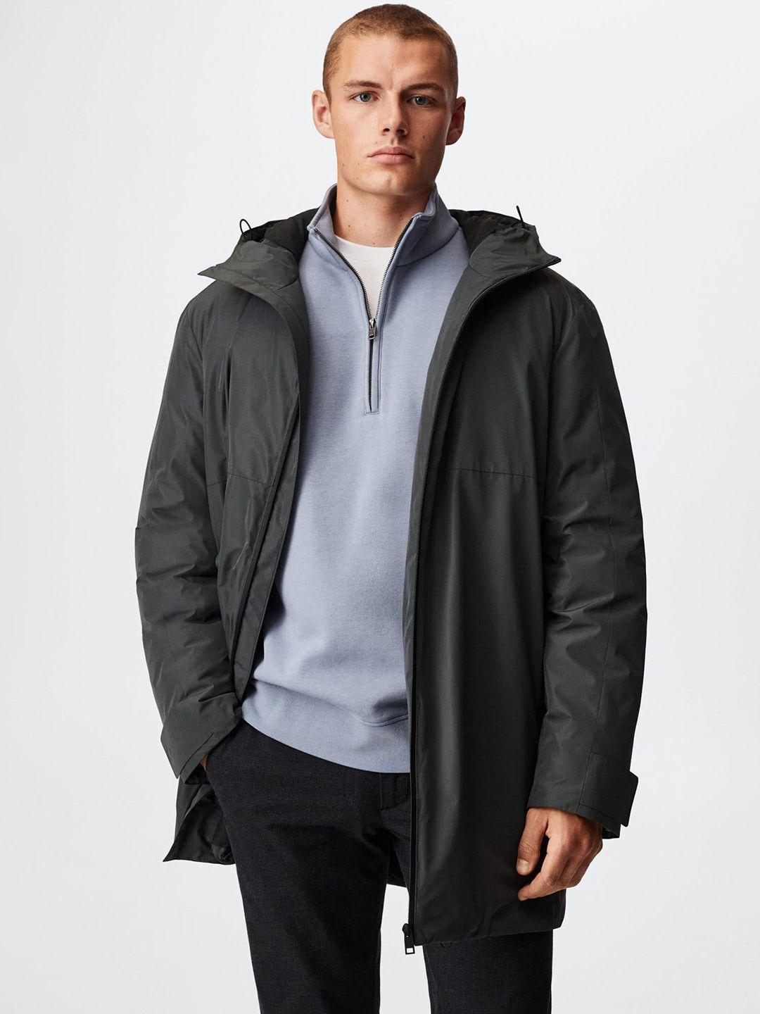 mango man longline padded jacket