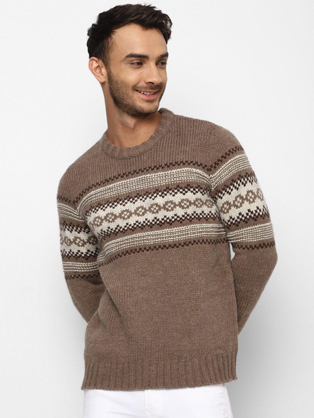 american eagle outfitters men fair isle acrylic pullover