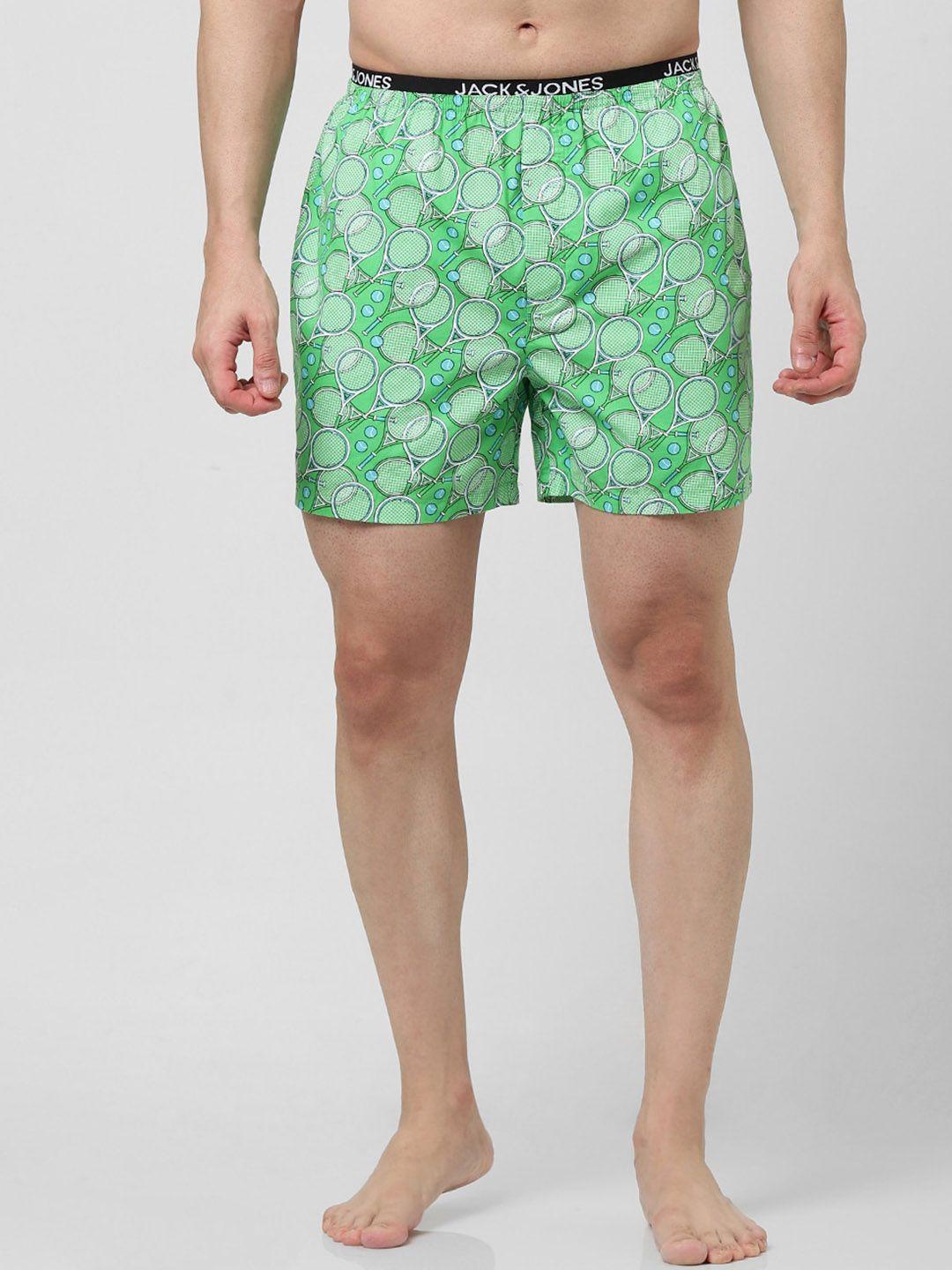 jack & jones men printed cotton boxers