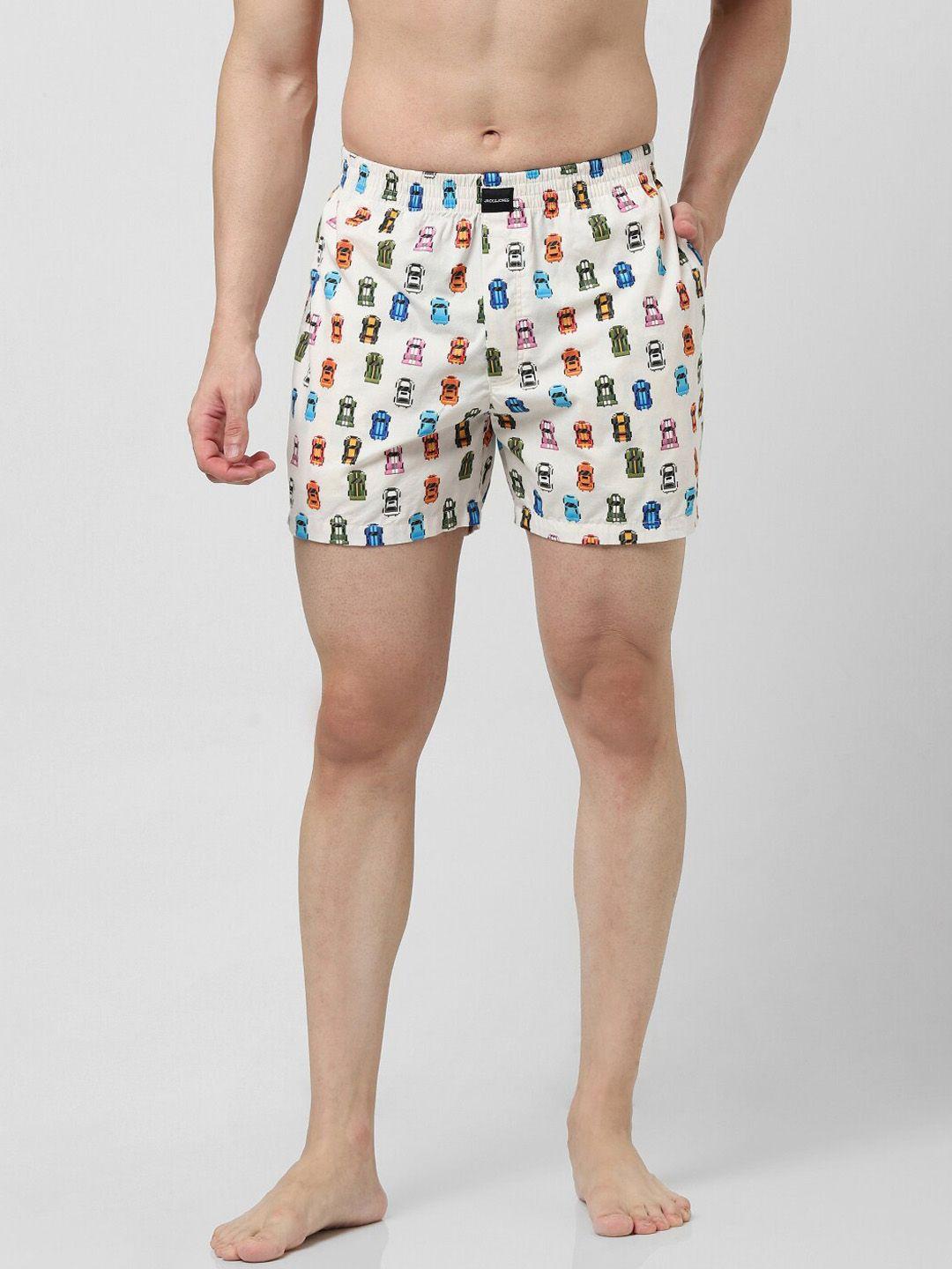 jack & jones men printed cotton boxers 1689972010