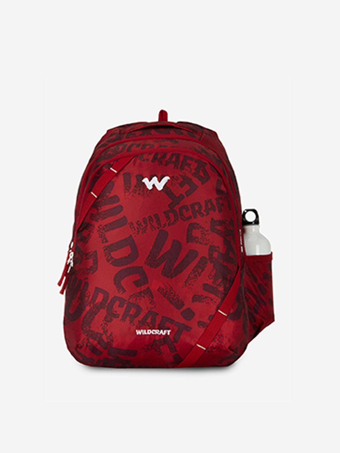 wildcraft unisex typography printed bravo 35 backpack