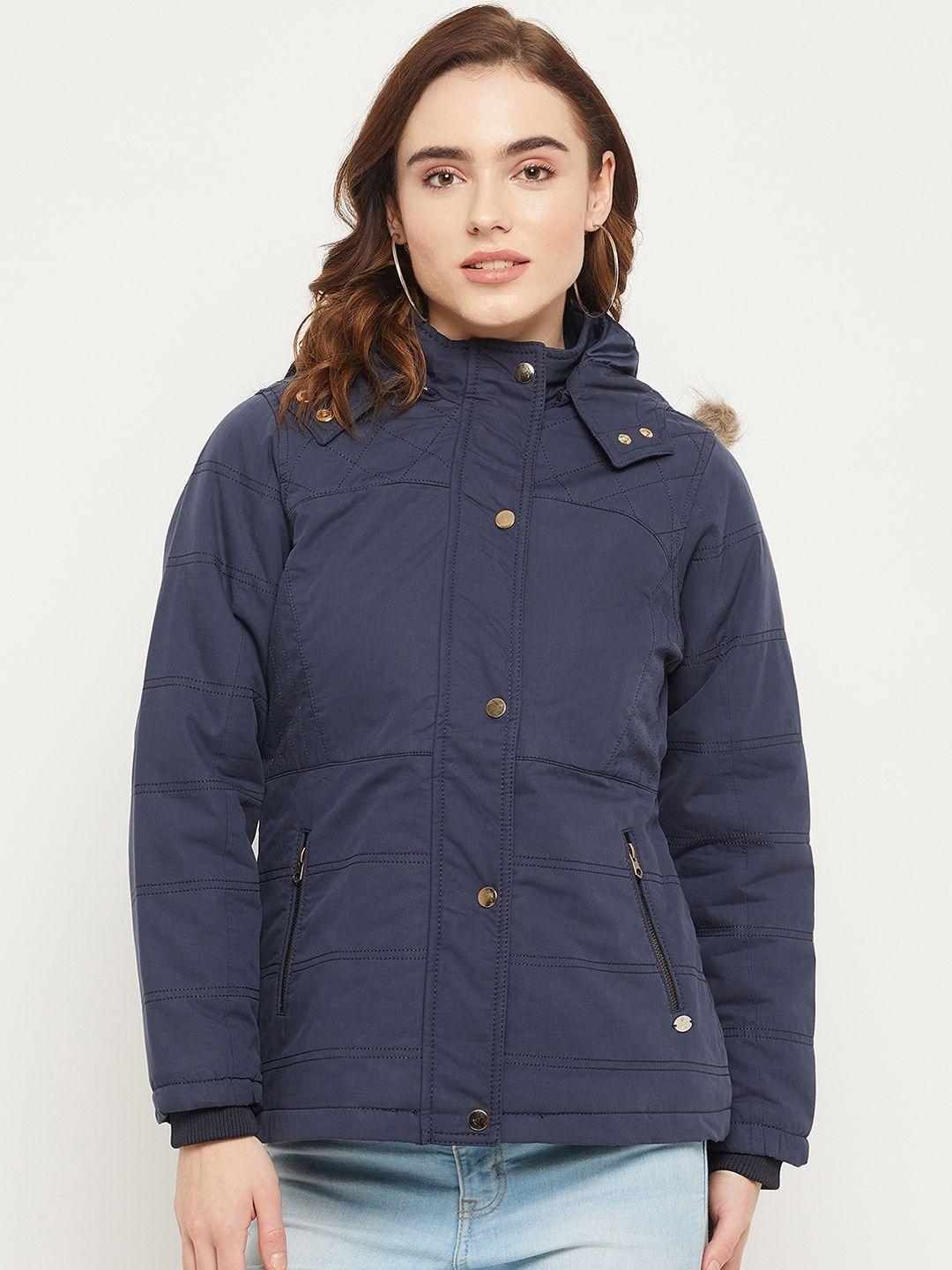 duke women hooded padded jacket