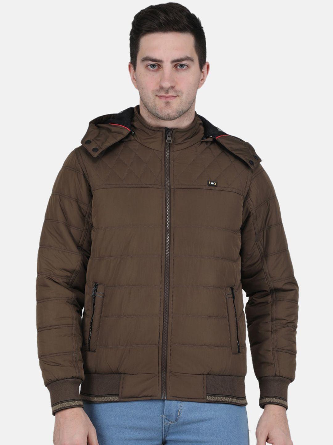 monte carlo men hooded padded jacket