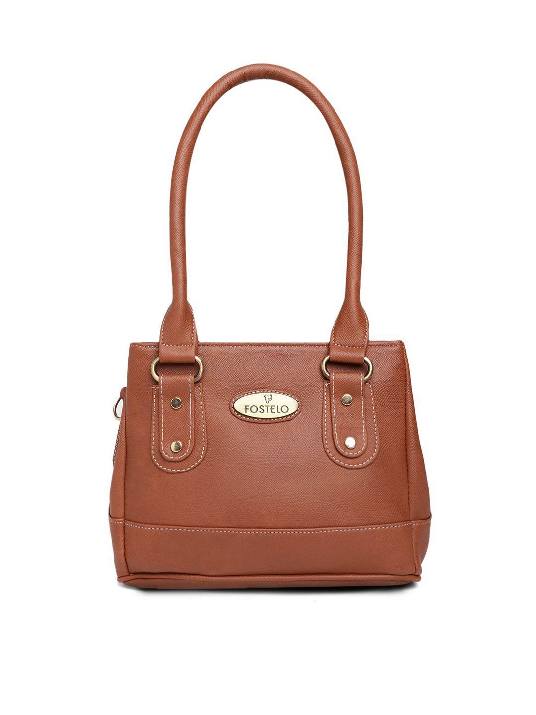 fostelo pu structured shoulder bag