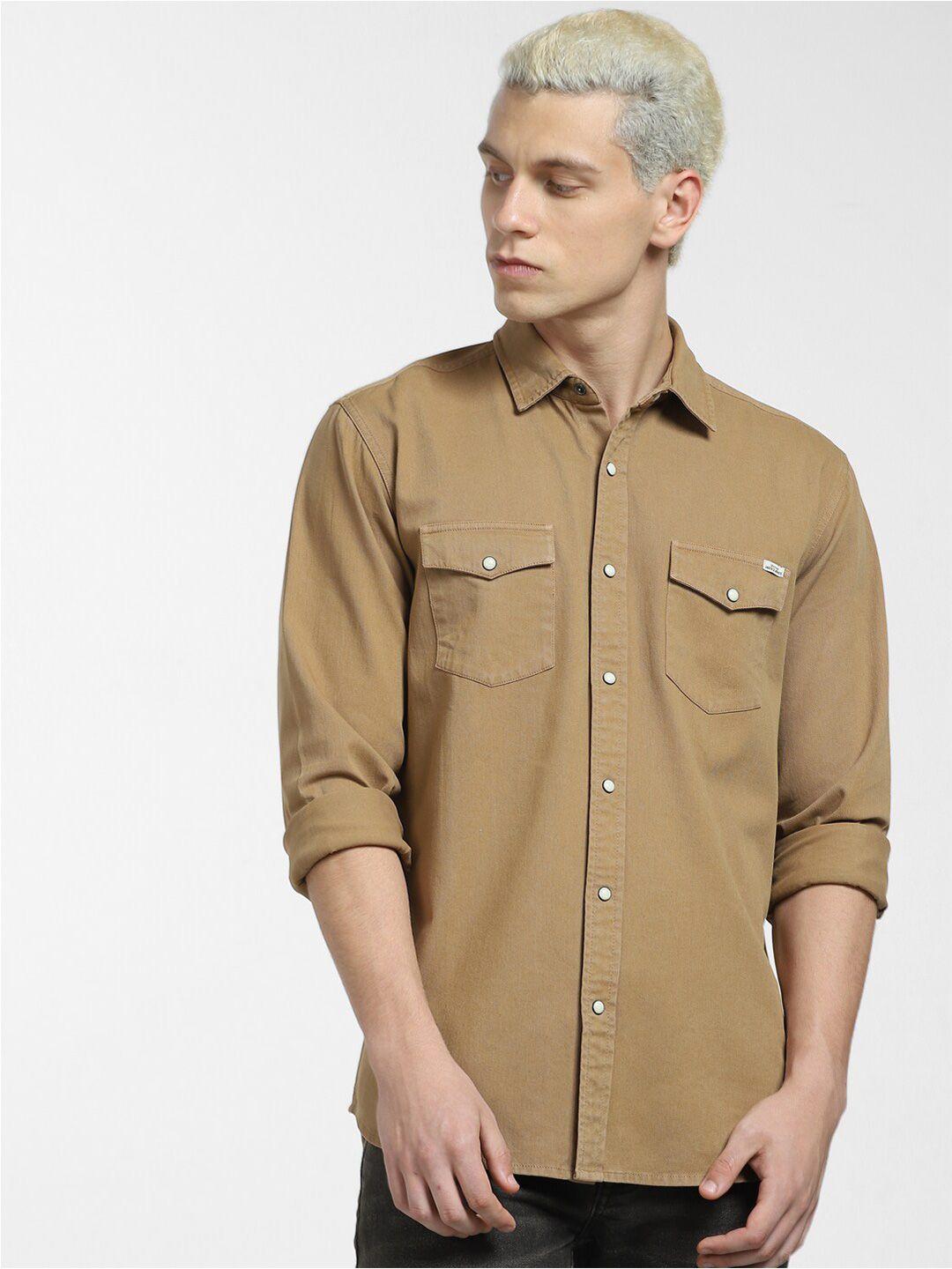 jack & jones men cotton casual shirt