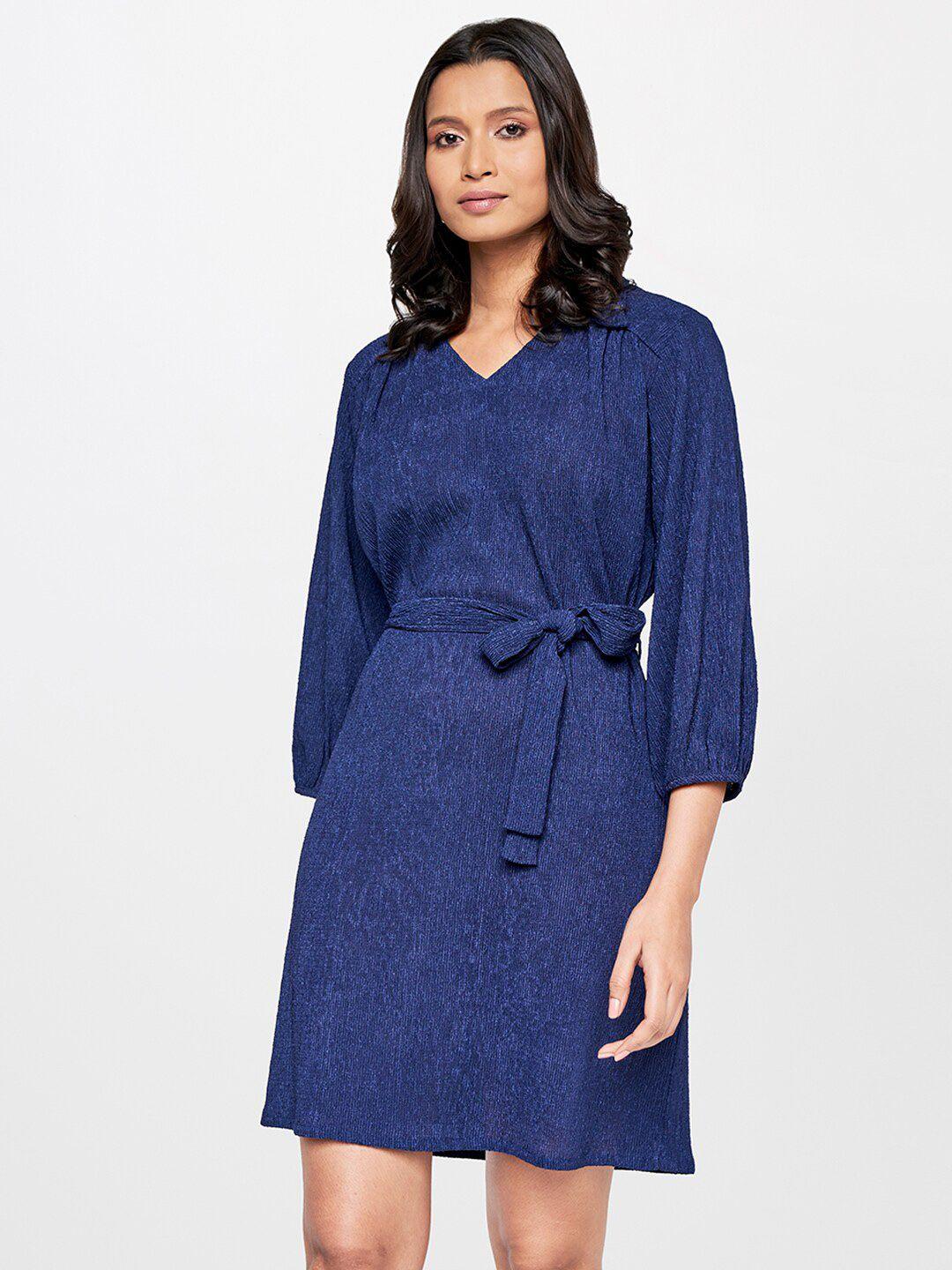 and shirt collar wrap dress