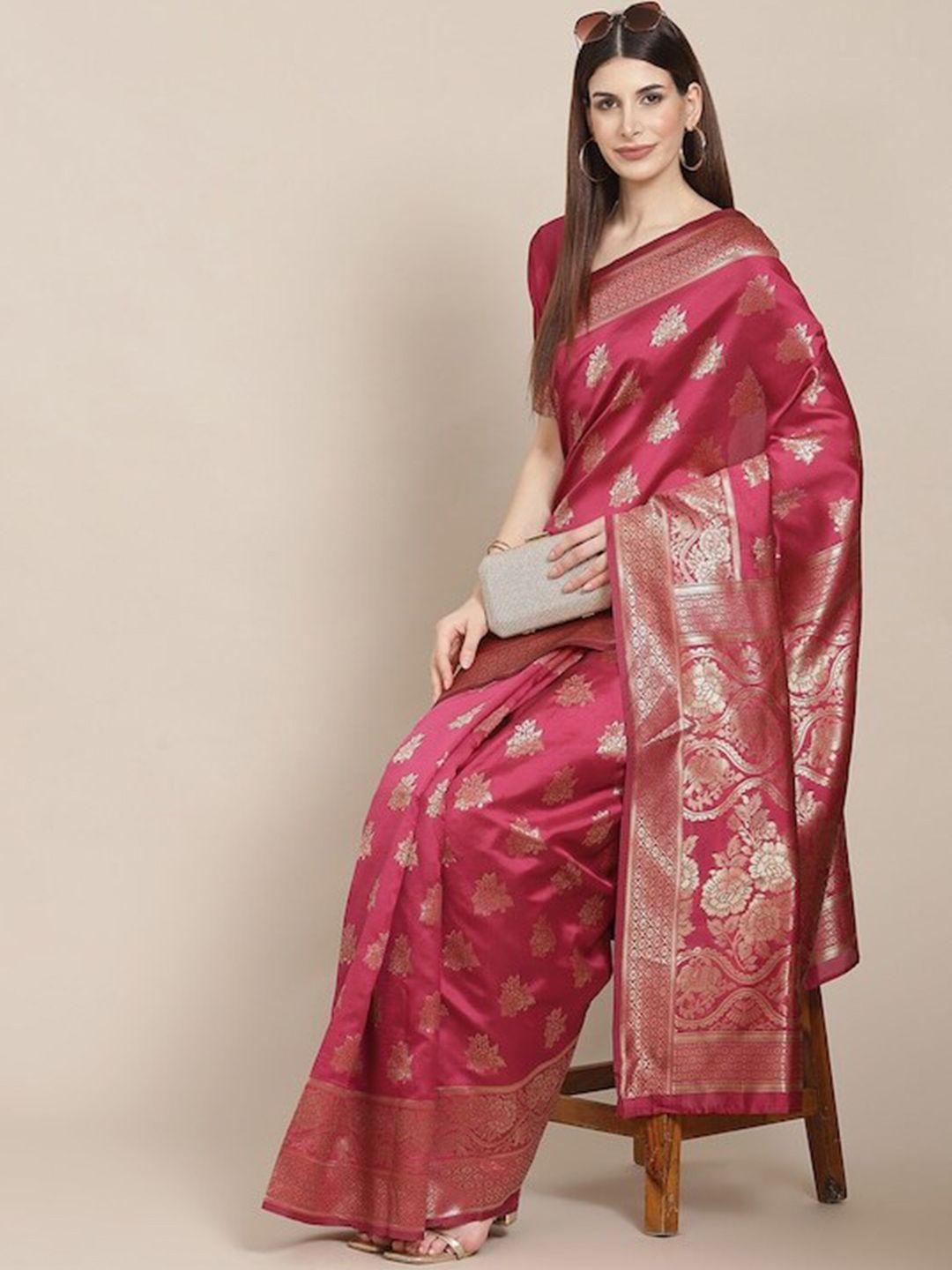 aadvika ethnic motifs zari kanjeevaram saree