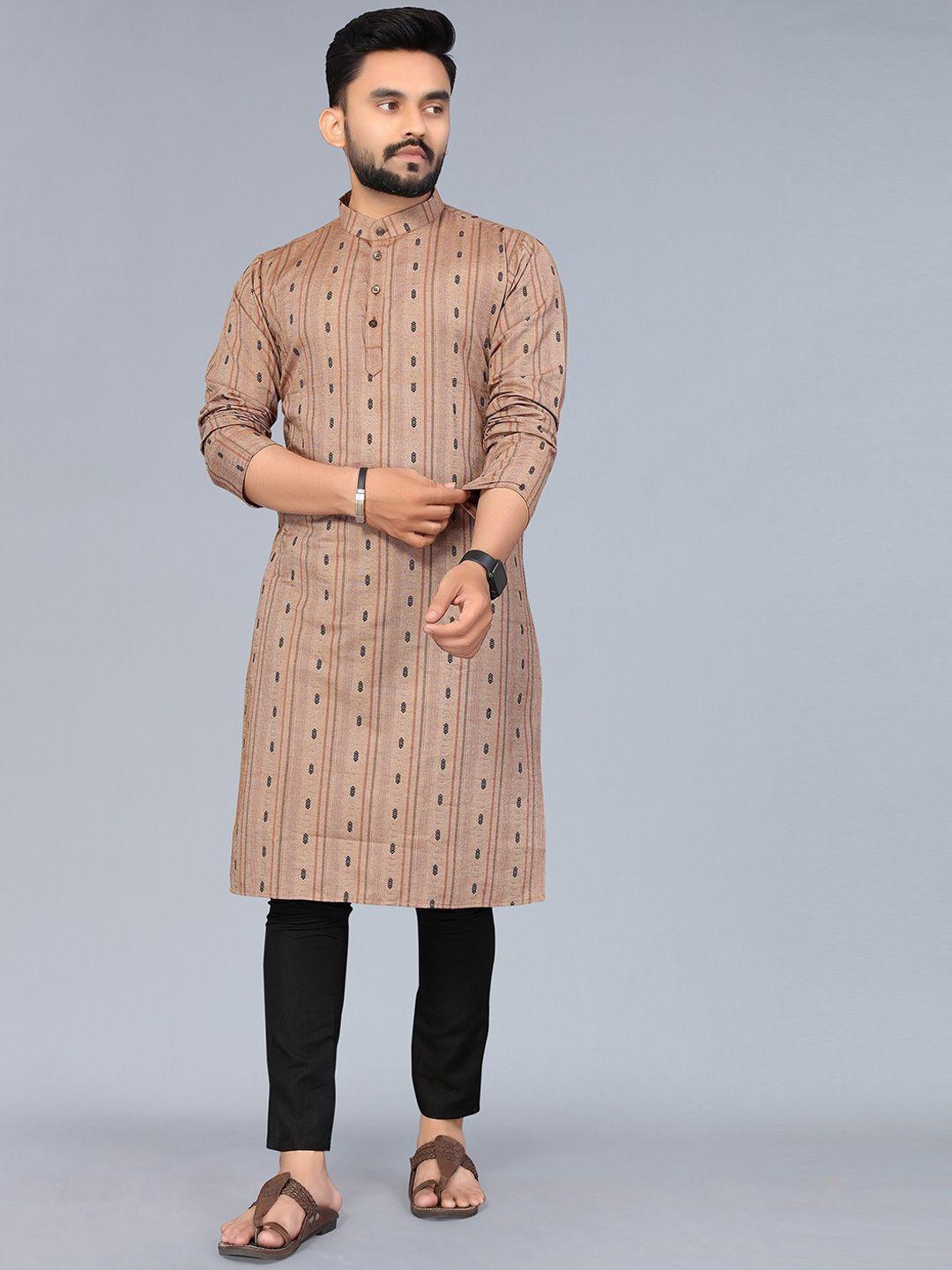 nimayaa men striped kurta