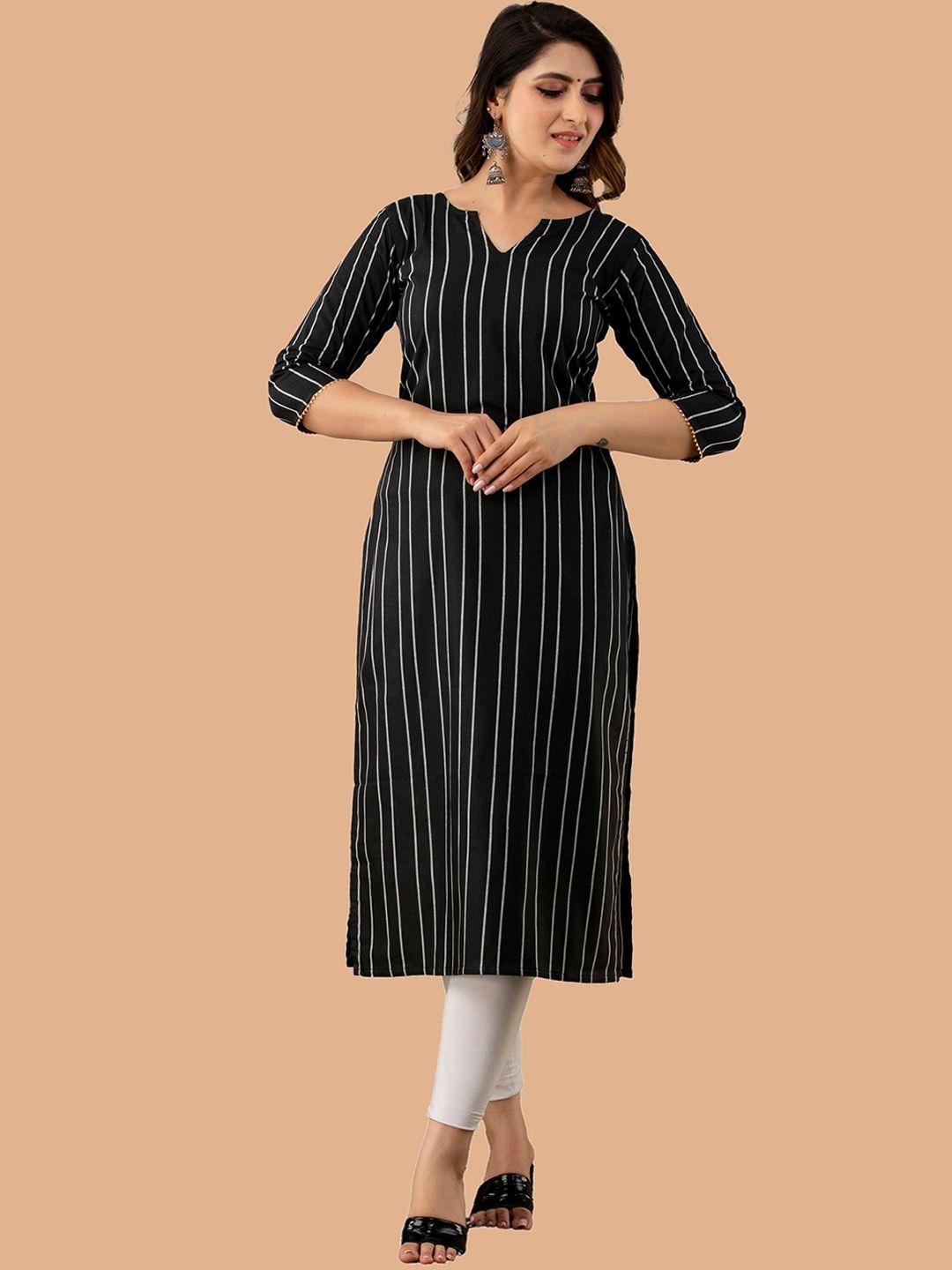 kalini women striped handloom kurta