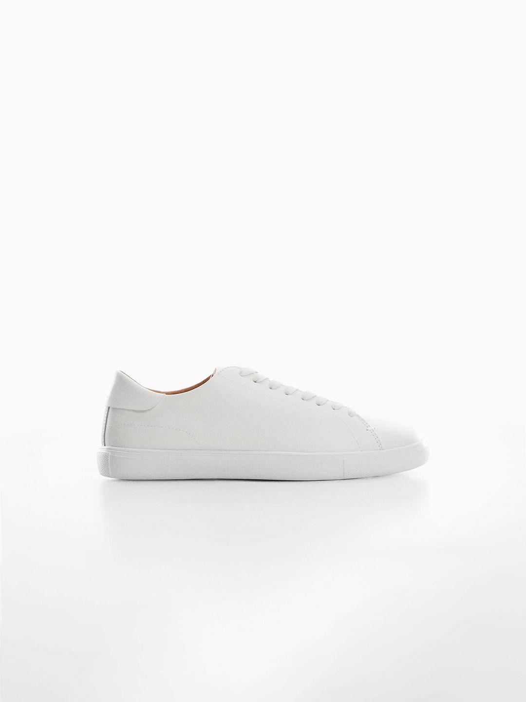 mango man leather sustainable sneakers