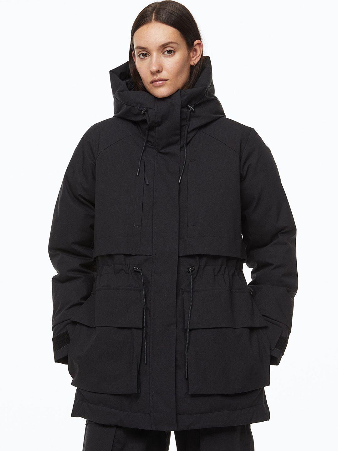 h&m women 2-layer insulated parka