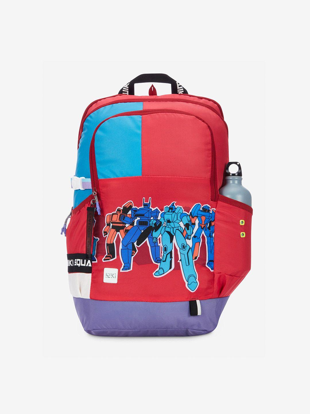 wildcraft graphic printed squad 3 backpack