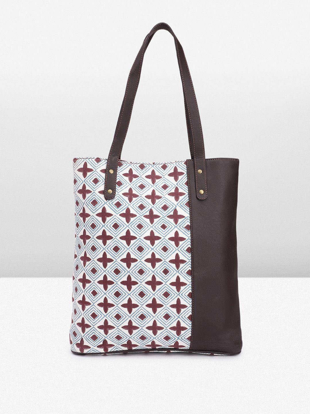 taavi women printed tote bag